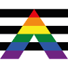 Straight Ally | LGBTQ + SHIRT