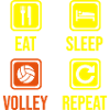 Eat. Sleep. Volley. Repeat.