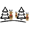 Weihnachten Rentiere Crew