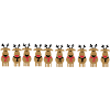 christmas reindeer crew
