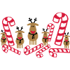 happy raindeers