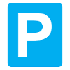 P, park symbol, parking