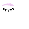 Winking eye illustration