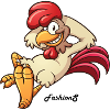 The fashion cock