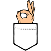 Pocket OK Hand
