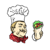 Doner kebab cook gift