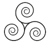 Triskele black