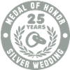 Medal of Honor hopeahäät 25.
