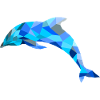Dauphin bleu
