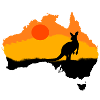 Kangoroo Australia Animali Animali Animali Wildlife