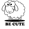 be cute sheep