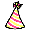 Funny birthday hat hat hat party hat