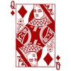 Check Queen card game