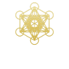 Géométrie sacrée Metatron Gold Graphic