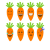 Carrot Emojis
