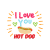Sausages with bread