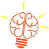 Lightbulb, bulb, light, brain