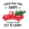 WEIHNACHTSAUTO MIT BAUM