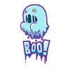 Halloween boo ghost gift