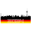 Germany Berlin Skyline 2024