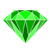 Diamond in green