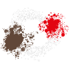 Brown-White-Red