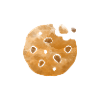 Water painting "biscuit" design.