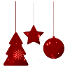 Christmas star Christmas tree
