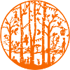Mandala cut art autumn