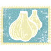 Garlic stamp
