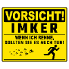 Imker Schild