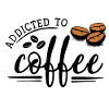 Kaffee Bohne - Addicted