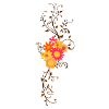 Bohemian floral style