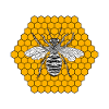 Abeille nid d'abeille