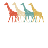 Retro giraffe