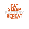 Cool Eat Sleep Pottery Repeat