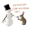 Karotte her! Oder ich föhne dich!