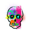 graffiti skull