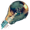 Bulb electricity lamp light