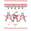 Christmas rock band