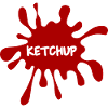 Ketchup stain