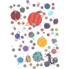 Space Planet Galaxy Graphique