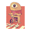 Cyclops Alien Tshirt Geschenkidee
