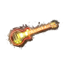 Guitare guitare électrique brillant