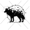 The lonely Wolf