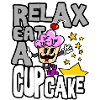relax cupcake