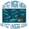 Gem vores hav T-shirt Havdyr i havet