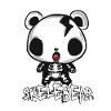 Skeleton Bear Halloween