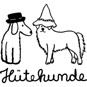 Hütehunde Hunde mit Hut