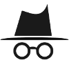 Gentleman hat and glasses